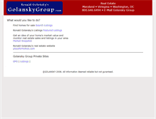 Tablet Screenshot of golanskygroup.com